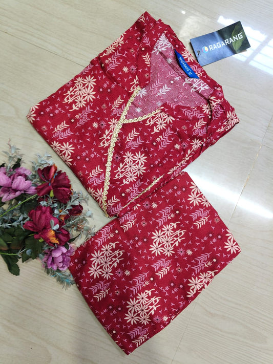 Cotton Capsule Kurti - PK145