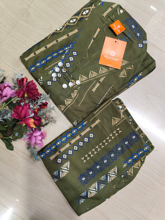 Cotton Capsule Kurti - PK148