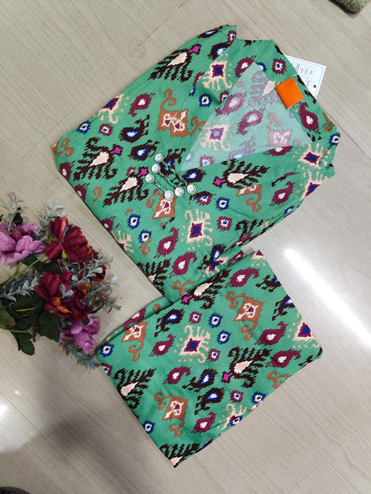 Cotton Capsule Kurti - PK153