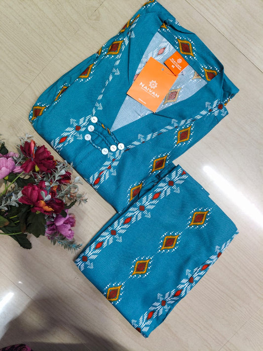 Cotton Capsule Kurti - PK154