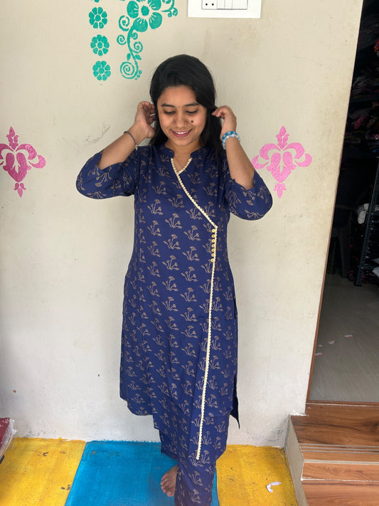 Cotton Capsule Kurti - PK157