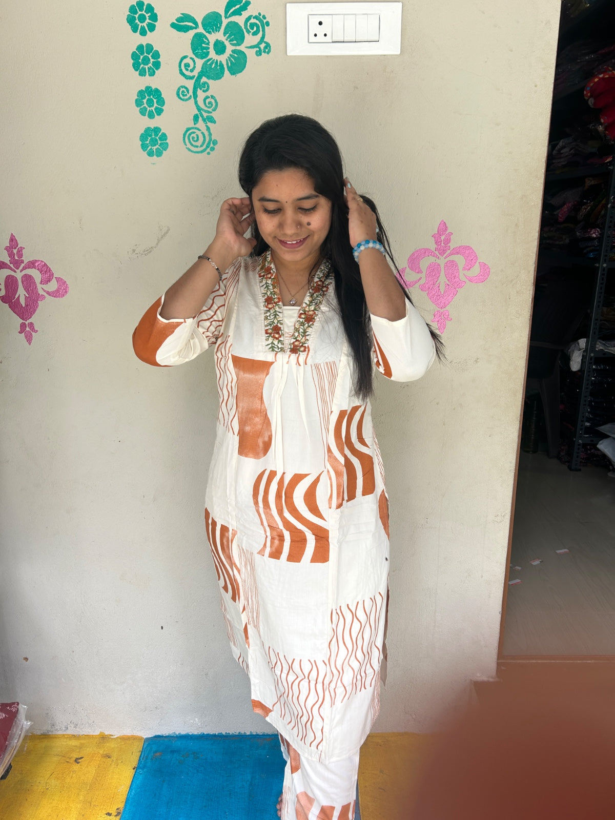 Cotton Capsule Kurti - PK158