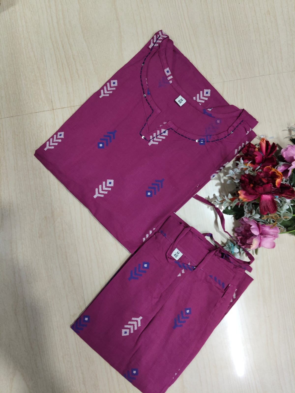 Cotton  Co-ord Sets ( night suits )  NSC200