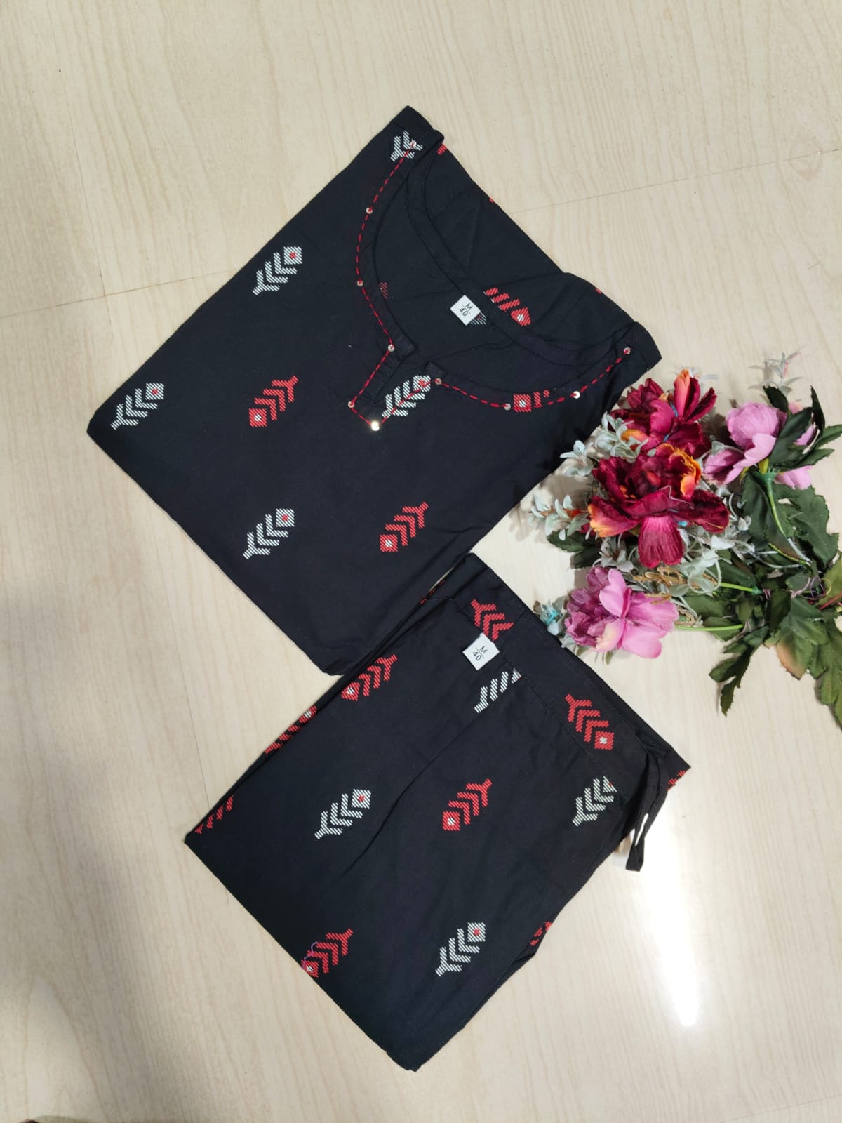Cotton  Co-ord Sets ( night suits )  NSC203