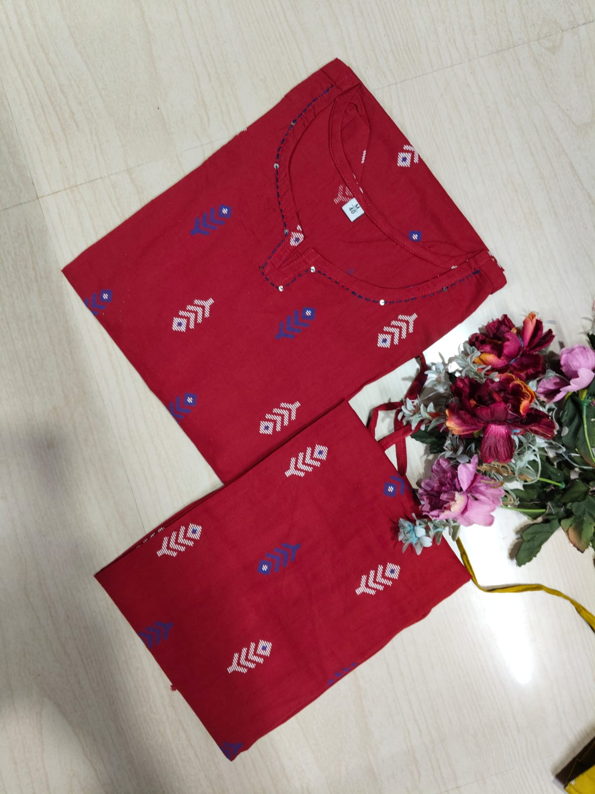 Cotton  Co-ord Sets ( night suits )  NSC202