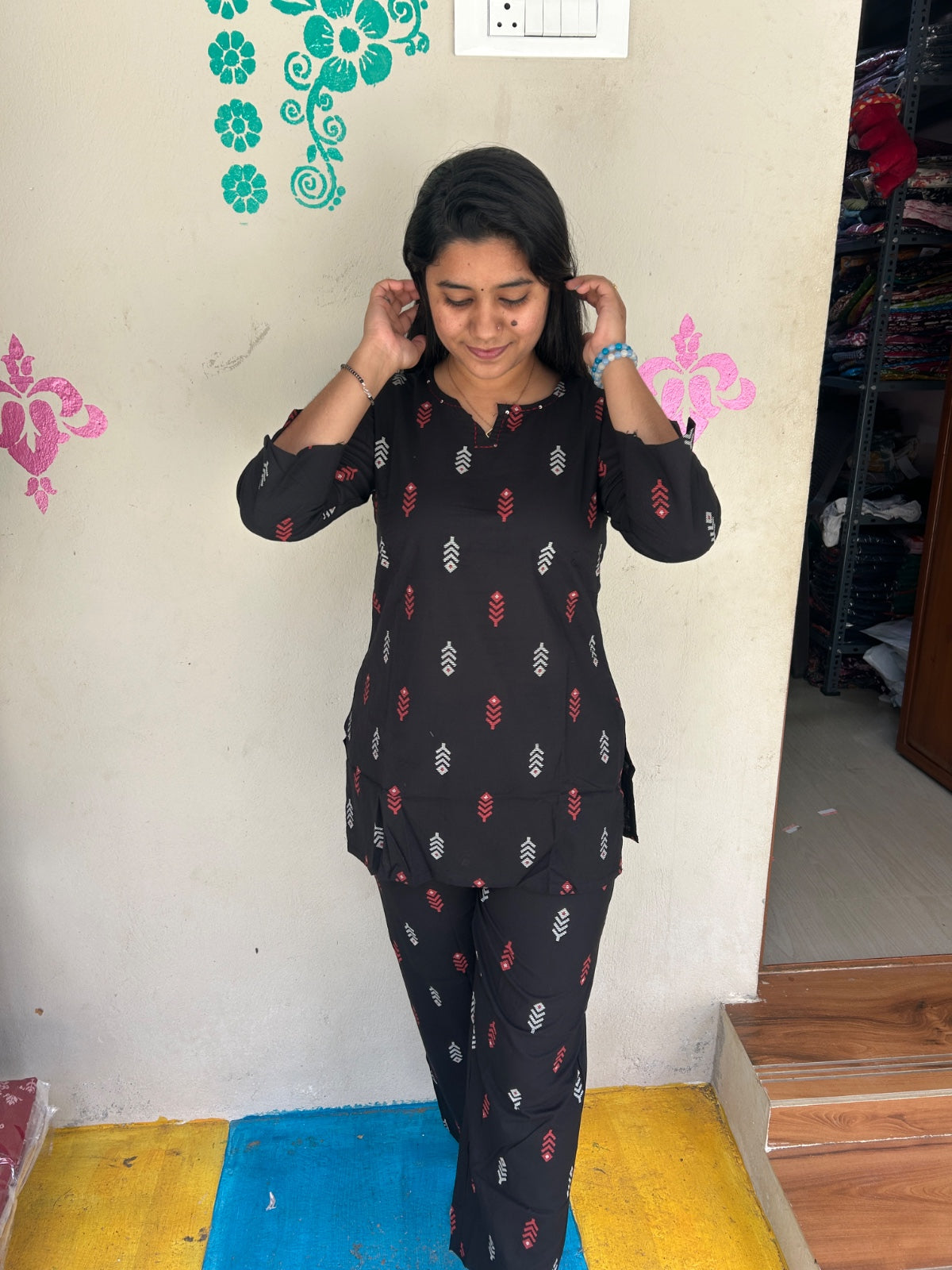 Cotton  Co-ord Sets ( night suits )  NSC203