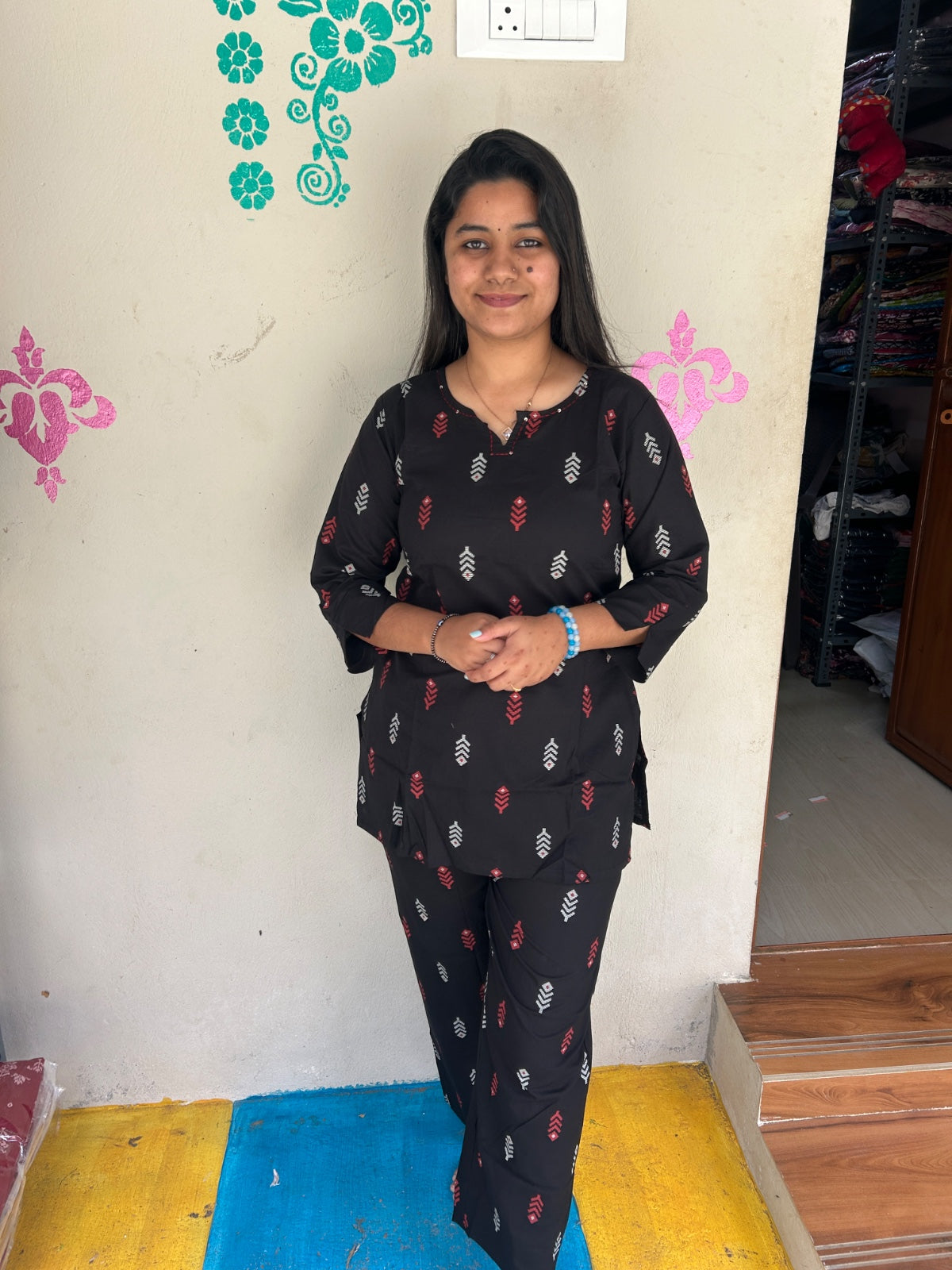 Cotton  Co-ord Sets ( night suits )  NSC203