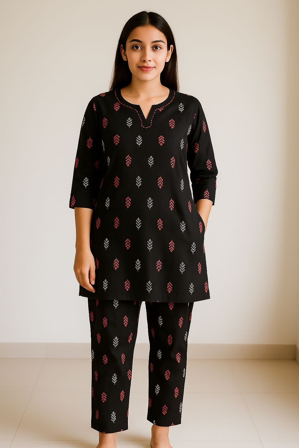 Cotton  Co-ord Sets ( night suits )  NSC203