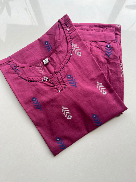 Cotton  Co-ord Sets ( night suits )  NSC200