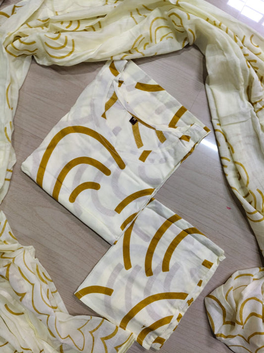 Petals Dupatta Sets - FDS119