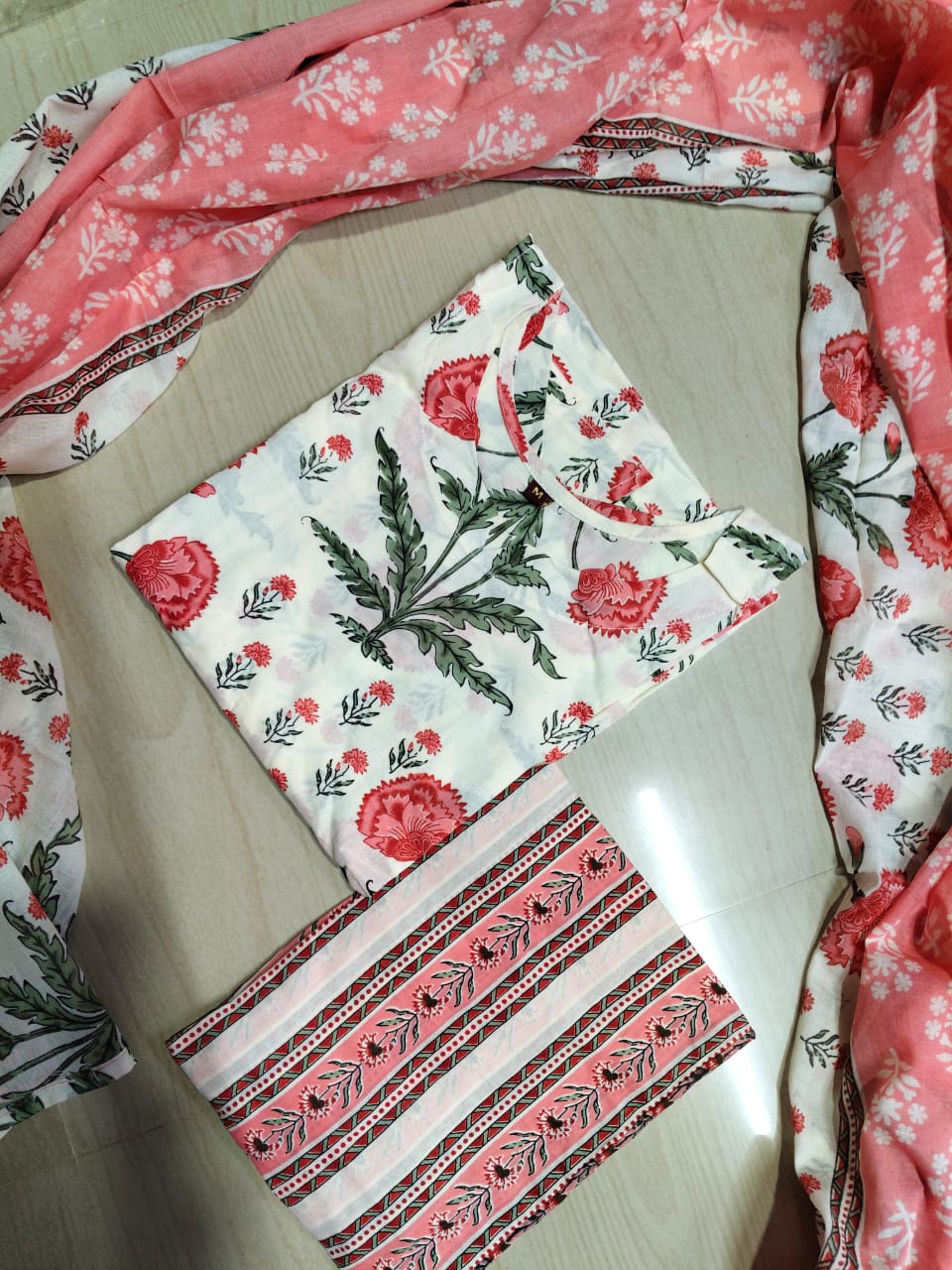 Petals Dupatta Sets - FDS130