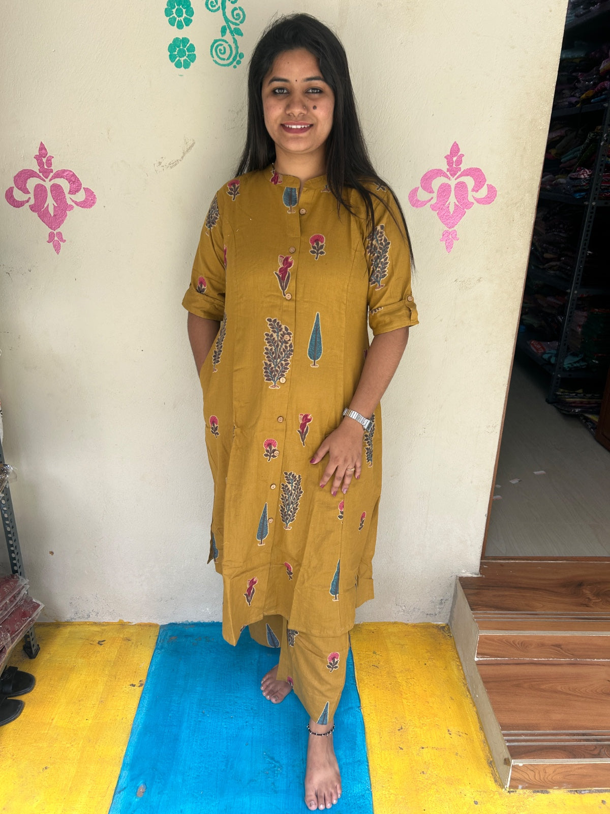 A-Line Cotton Kurti  AL323