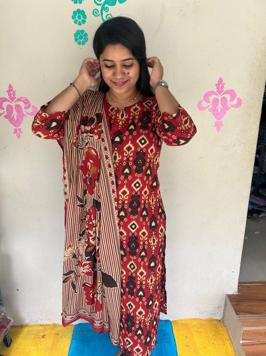 Petals Dupatta Sets - FDS131