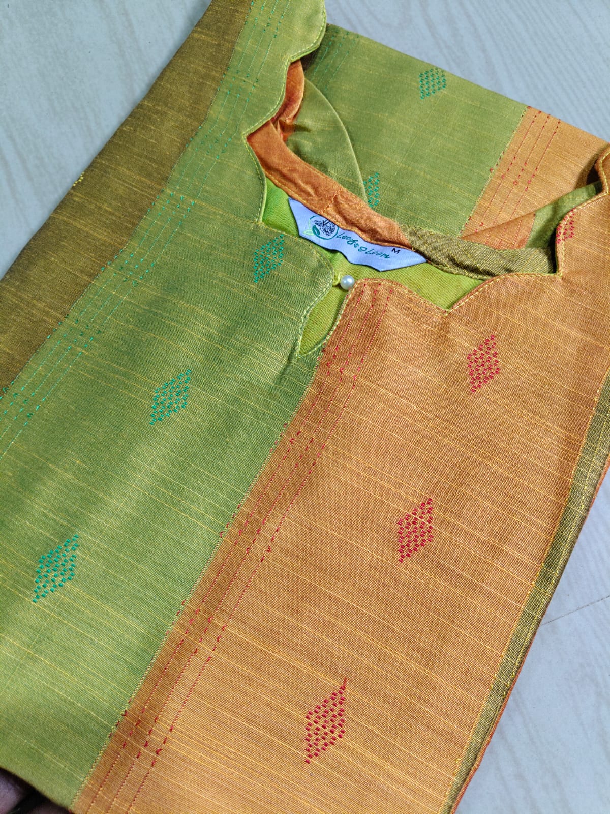 PREMIUM silk kurthi with lining - ST07