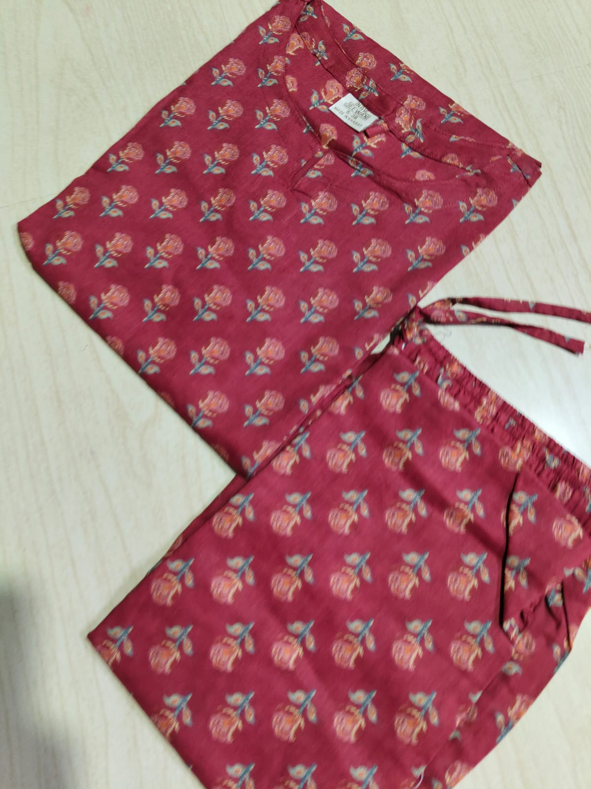 Cotton  Co-ord Sets ( night suits )  NSC219