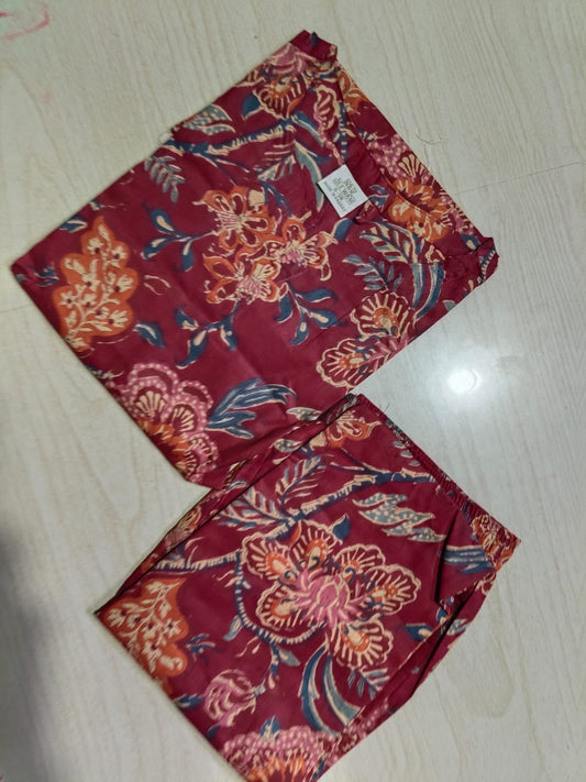 Cotton  Co-ord Sets ( night suits )  NSC222