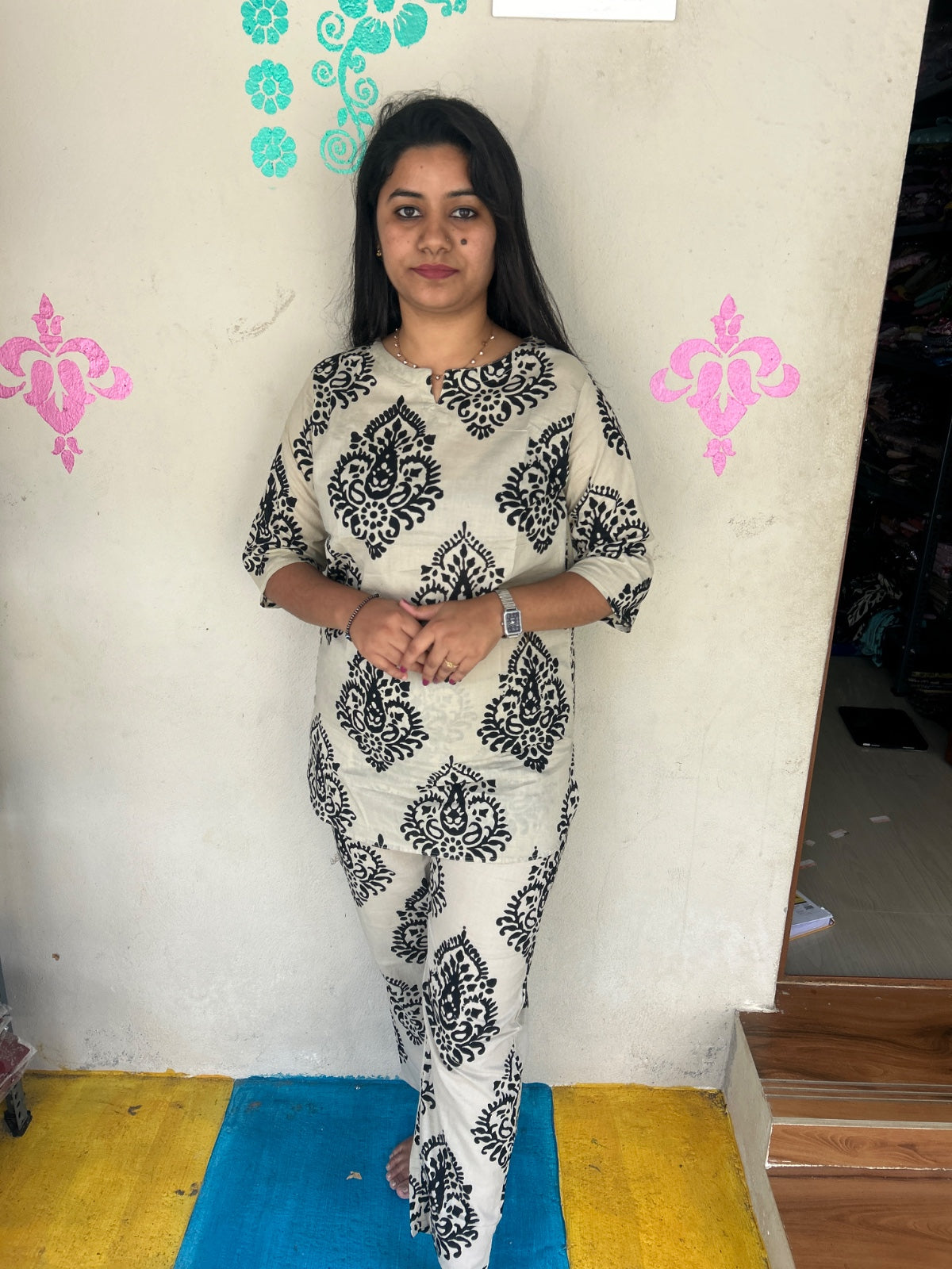 Cotton  Co-ord Sets ( night suits )  NSC226