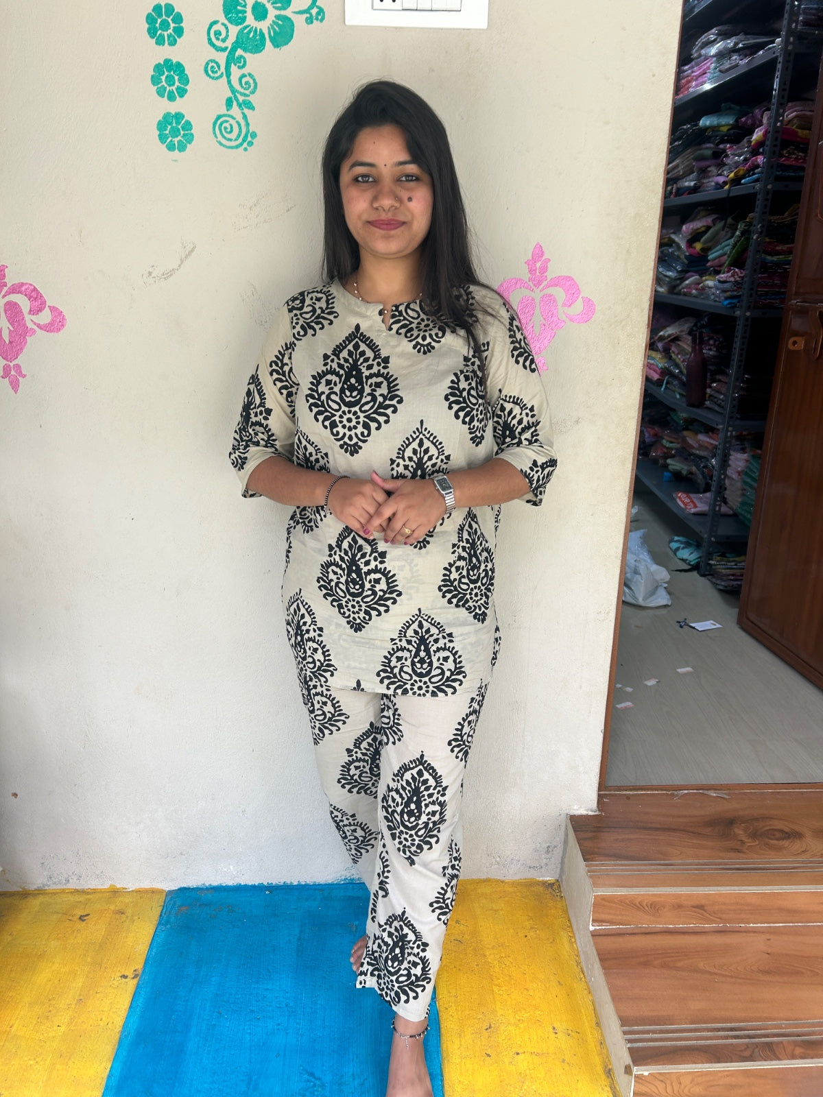 Cotton  Co-ord Sets ( night suits )  NSC226