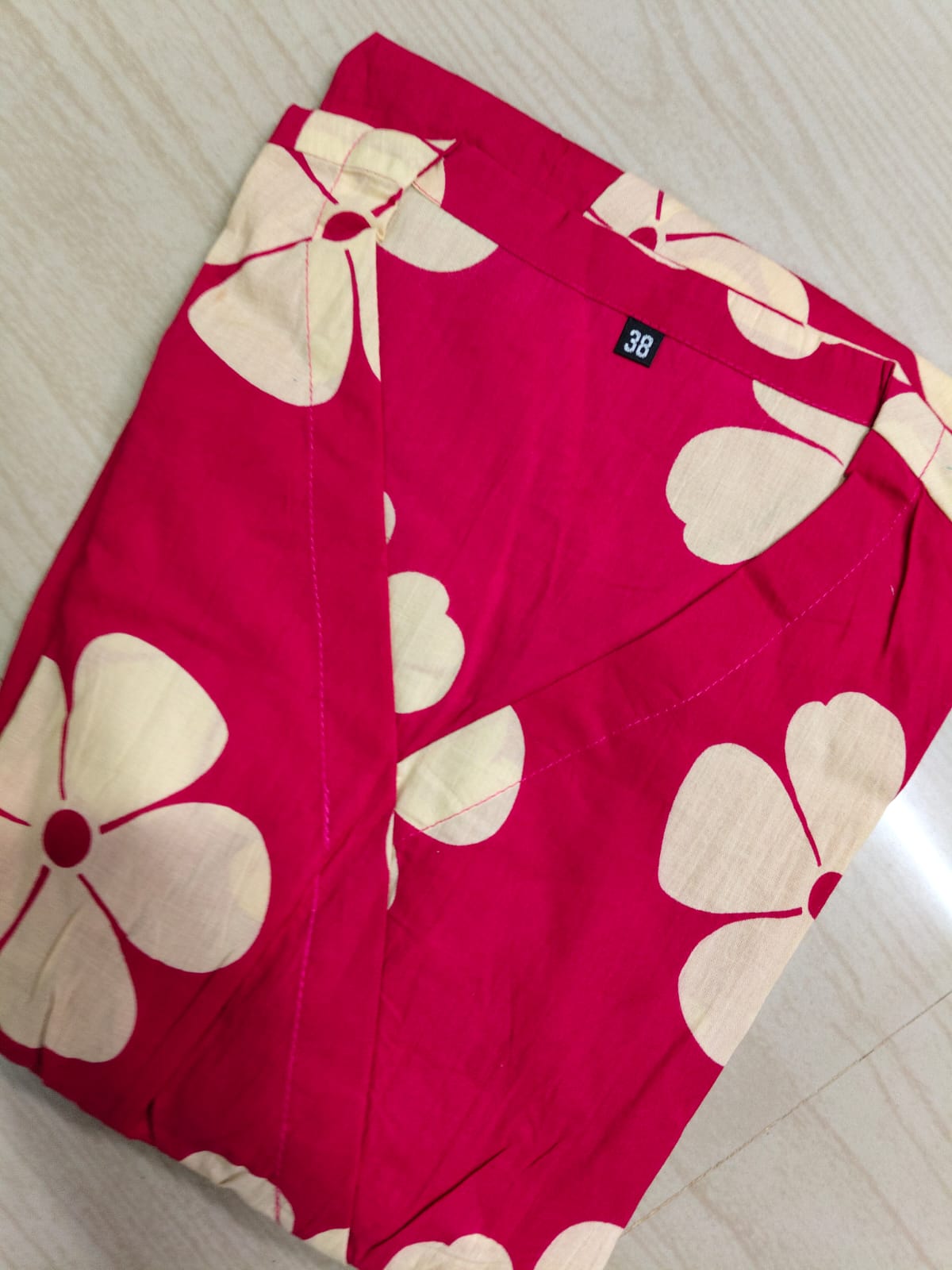 Cotton Floral Frock - CFF66