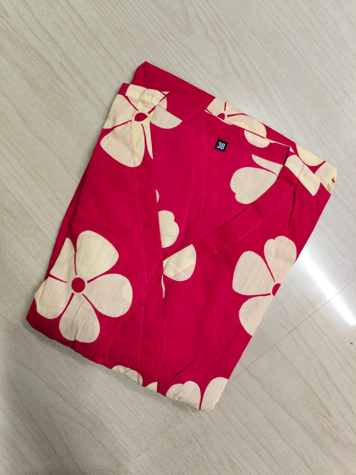 Cotton Floral Frock - CFF66