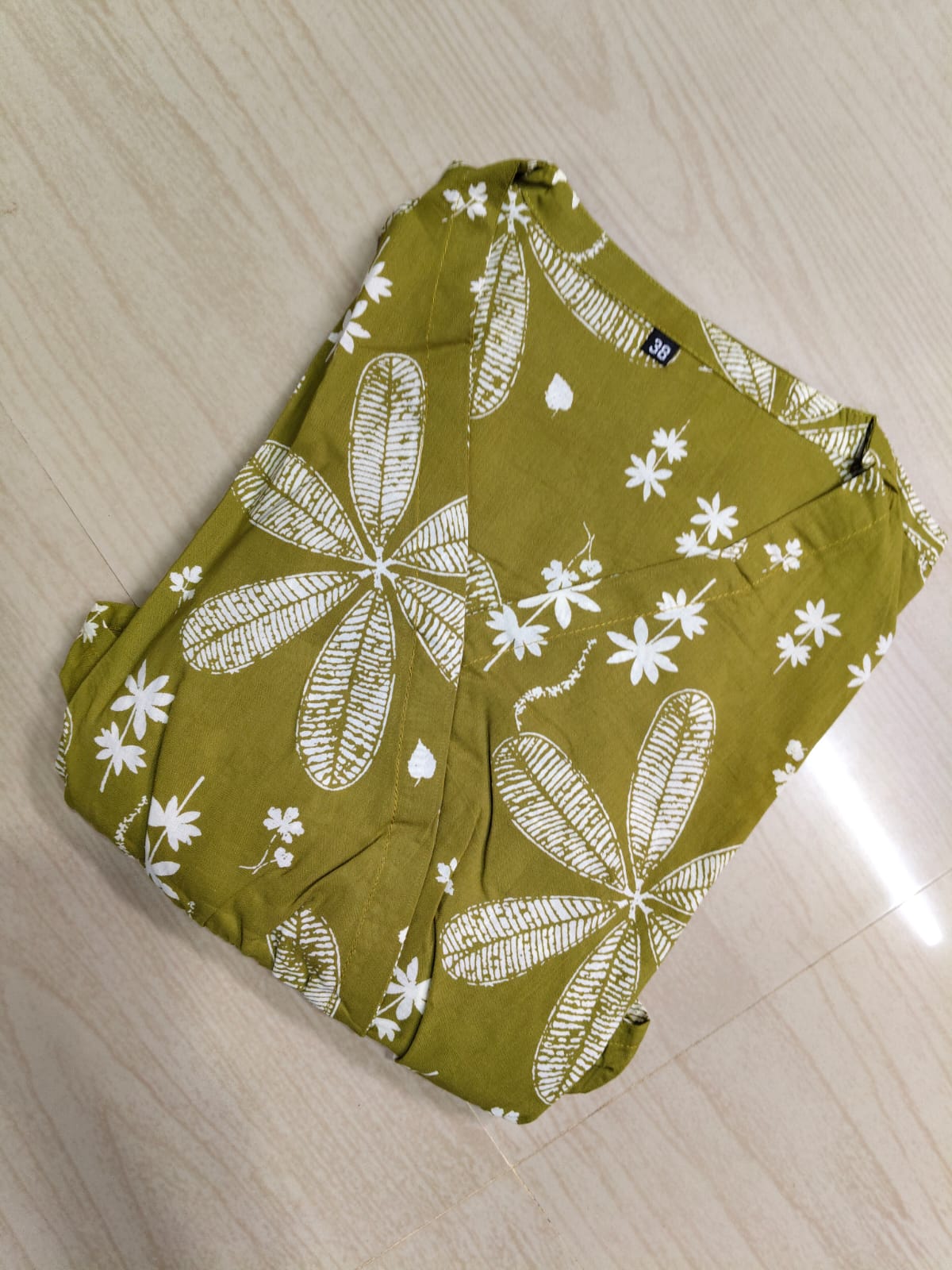 Cotton Floral Frock - CFF69