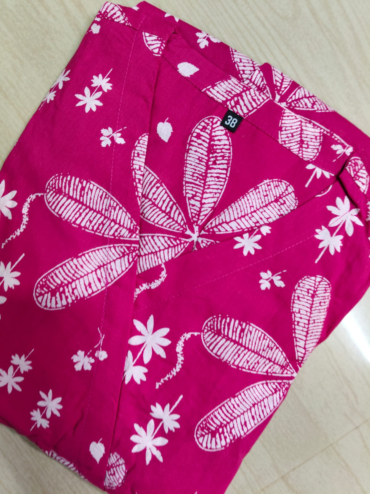 Cotton Floral Frock - CFF70