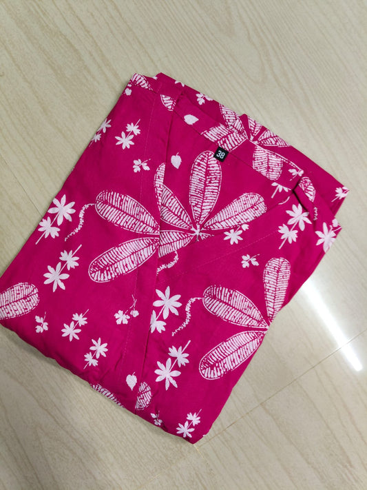 Cotton Floral Frock - CFF70