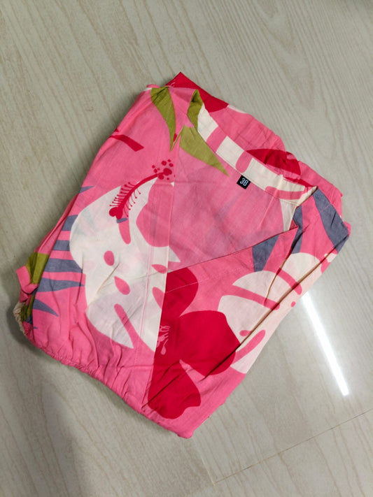 Cotton Floral Frock - CFF78