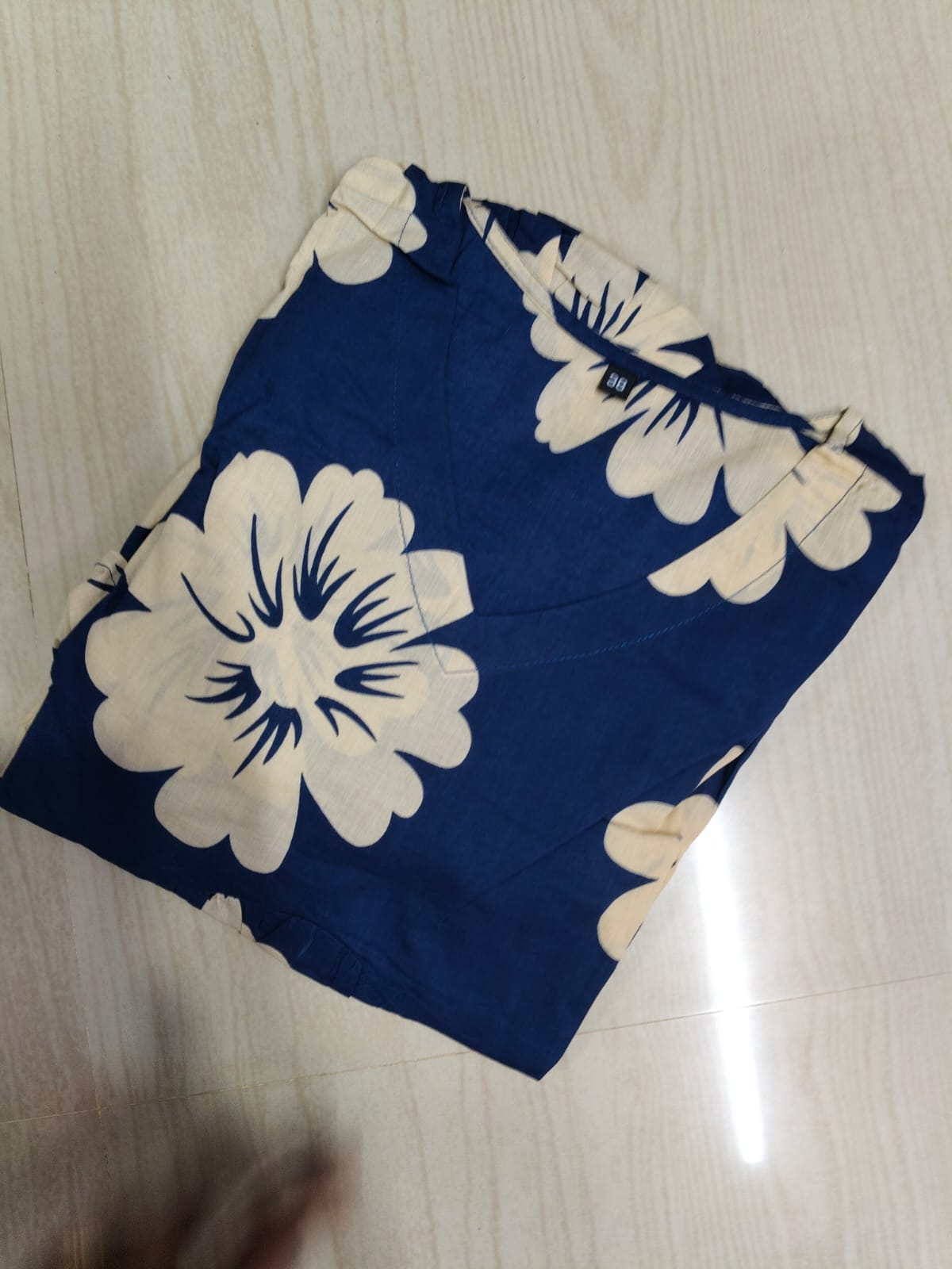Cotton Floral Frock - CFF90