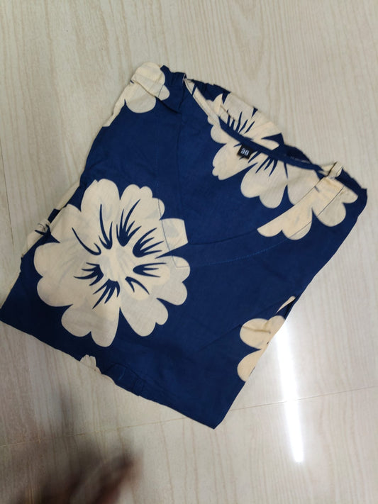 Cotton Floral Frock - CFF90