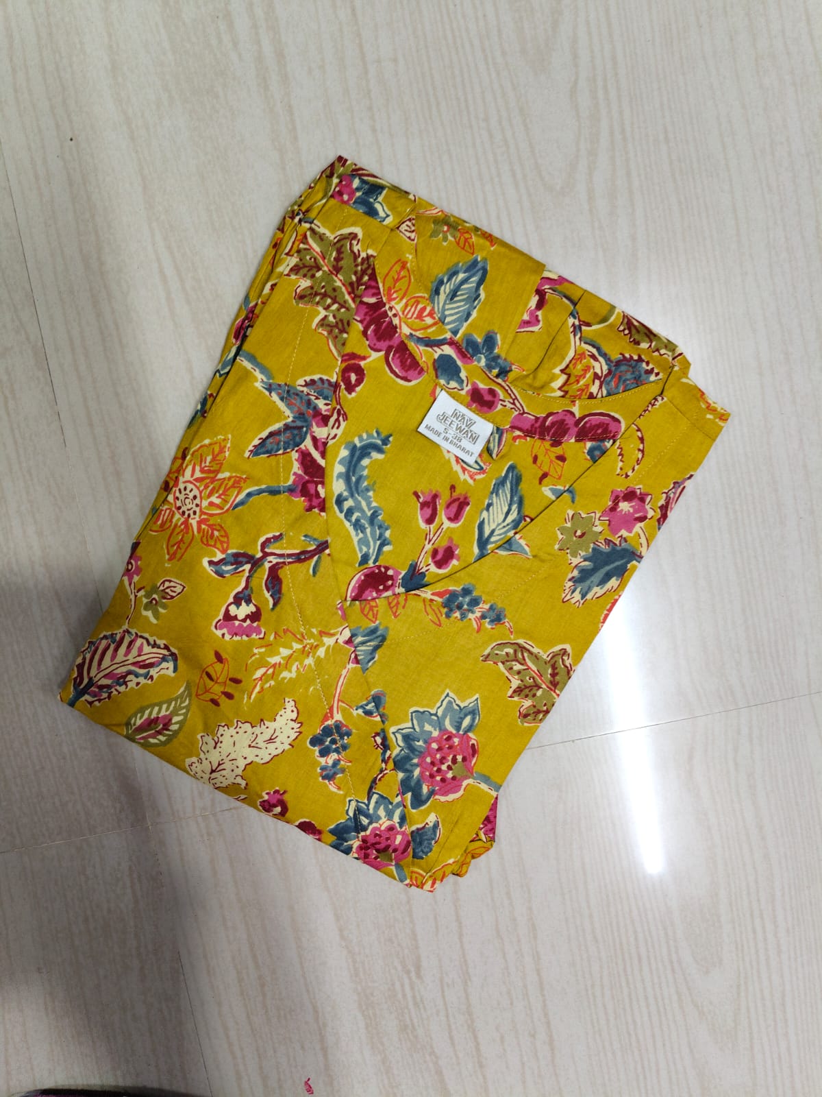 Cotton Floral Frock - CFF94