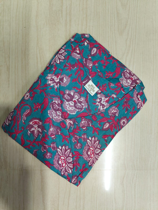 Cotton Floral Frock - CFF95