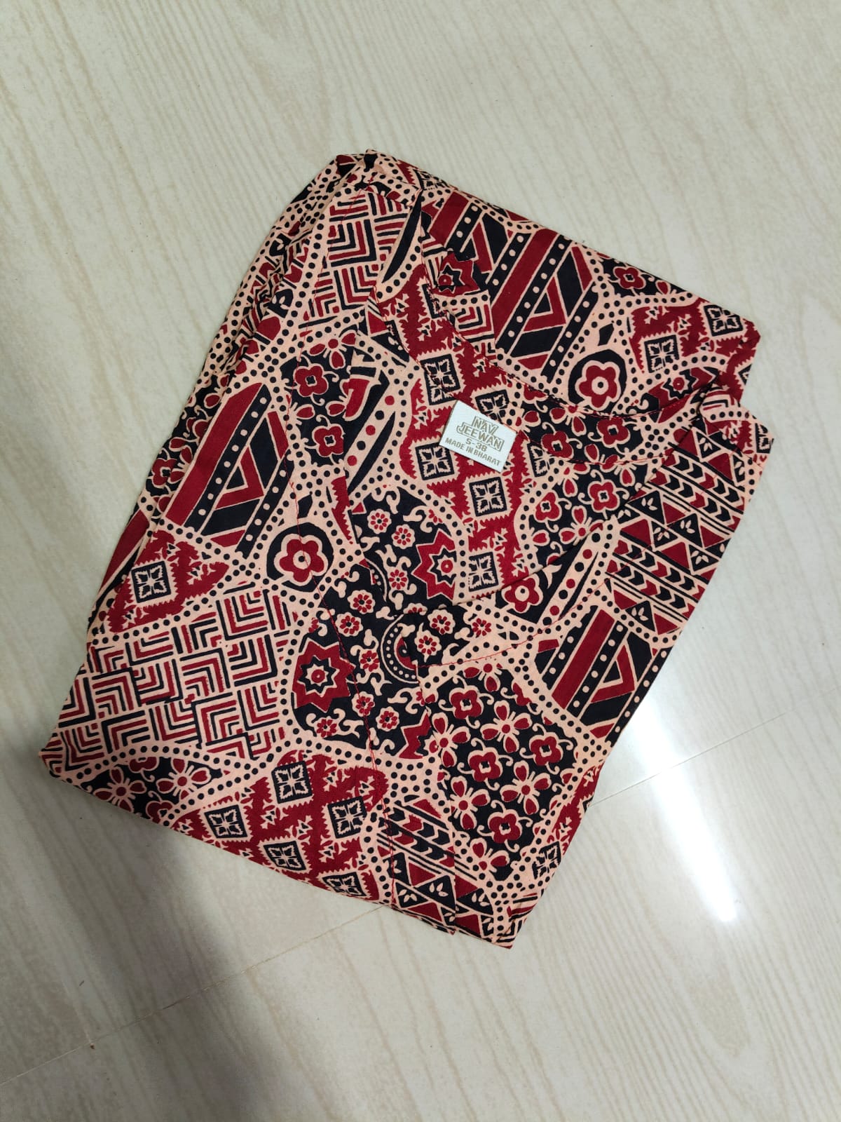 Cotton Floral Frock - CFF97