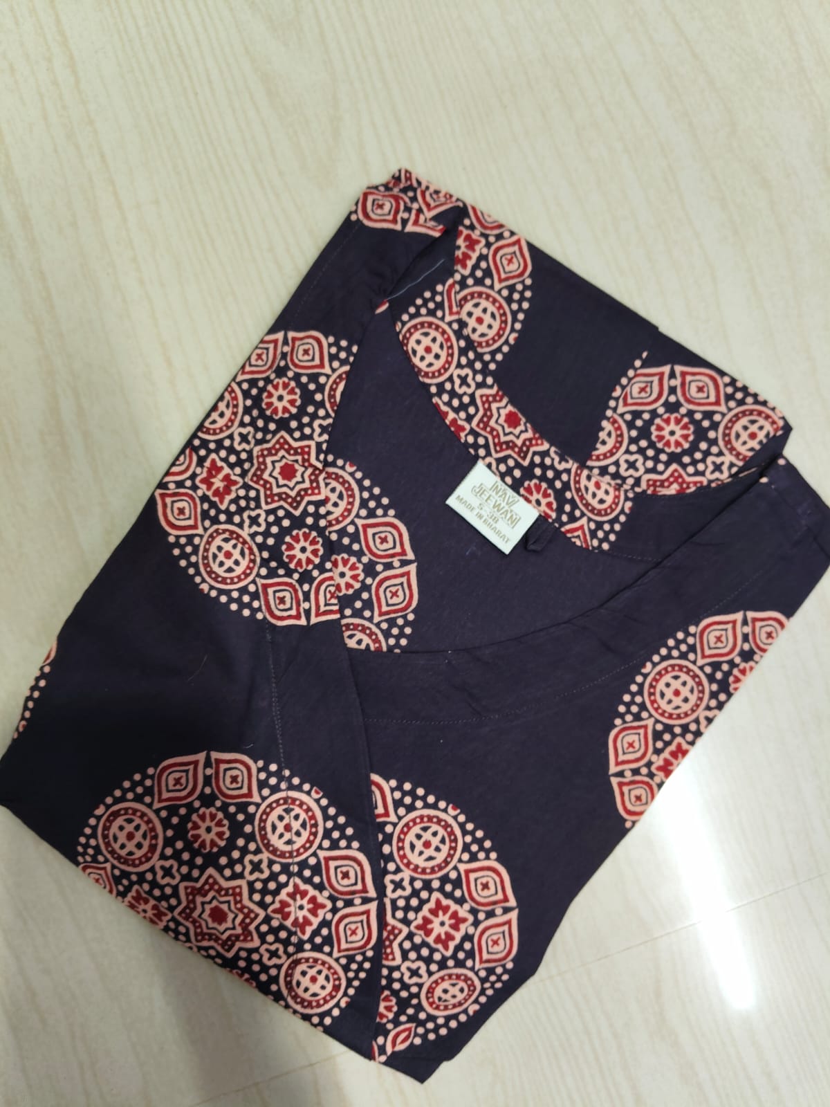 Cotton Floral Frock - CFF108