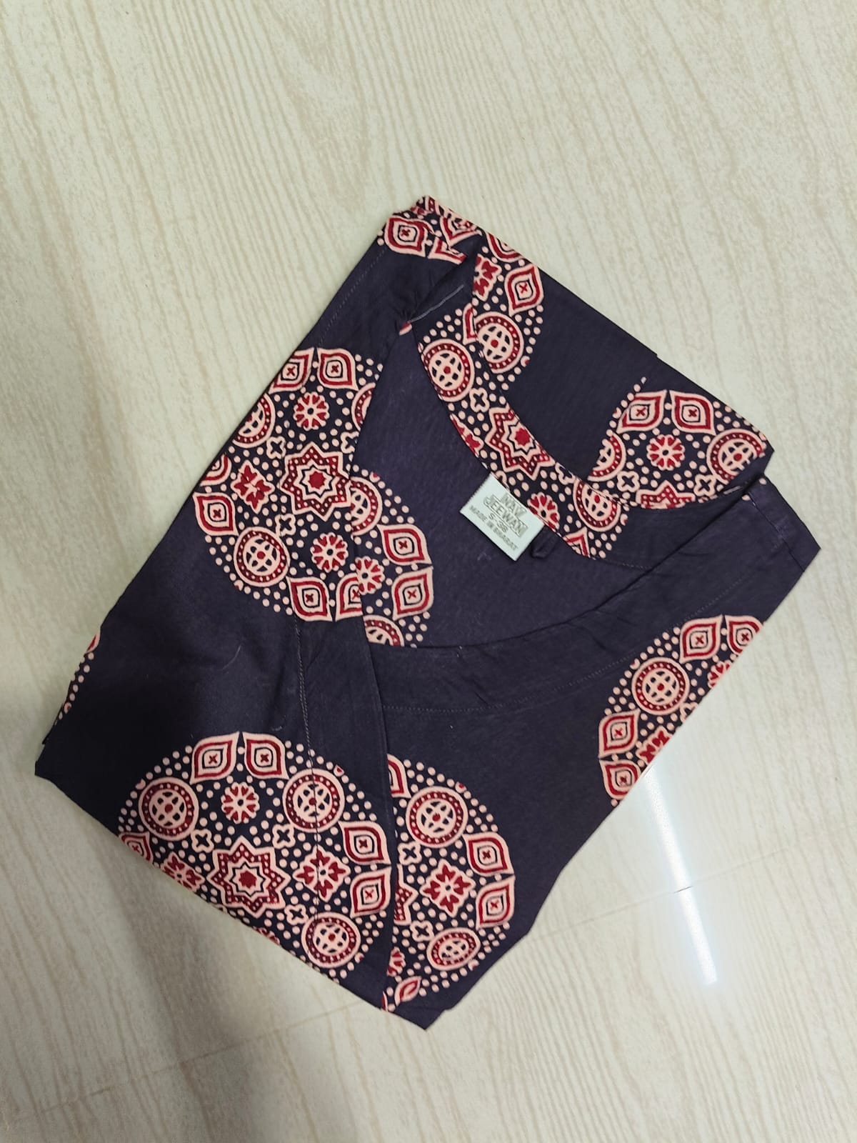 Cotton Floral Frock - CFF101
