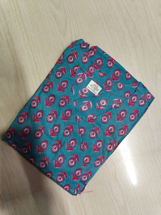 Cotton Floral Frock - CFF102