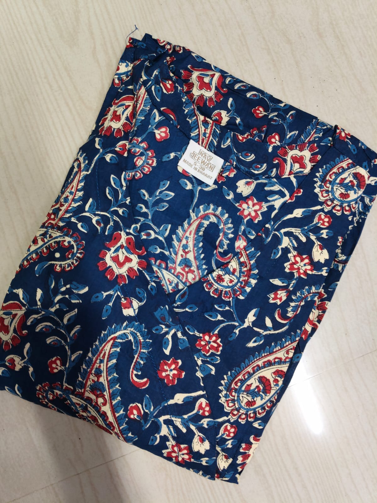 Cotton Floral Frock - CFF103