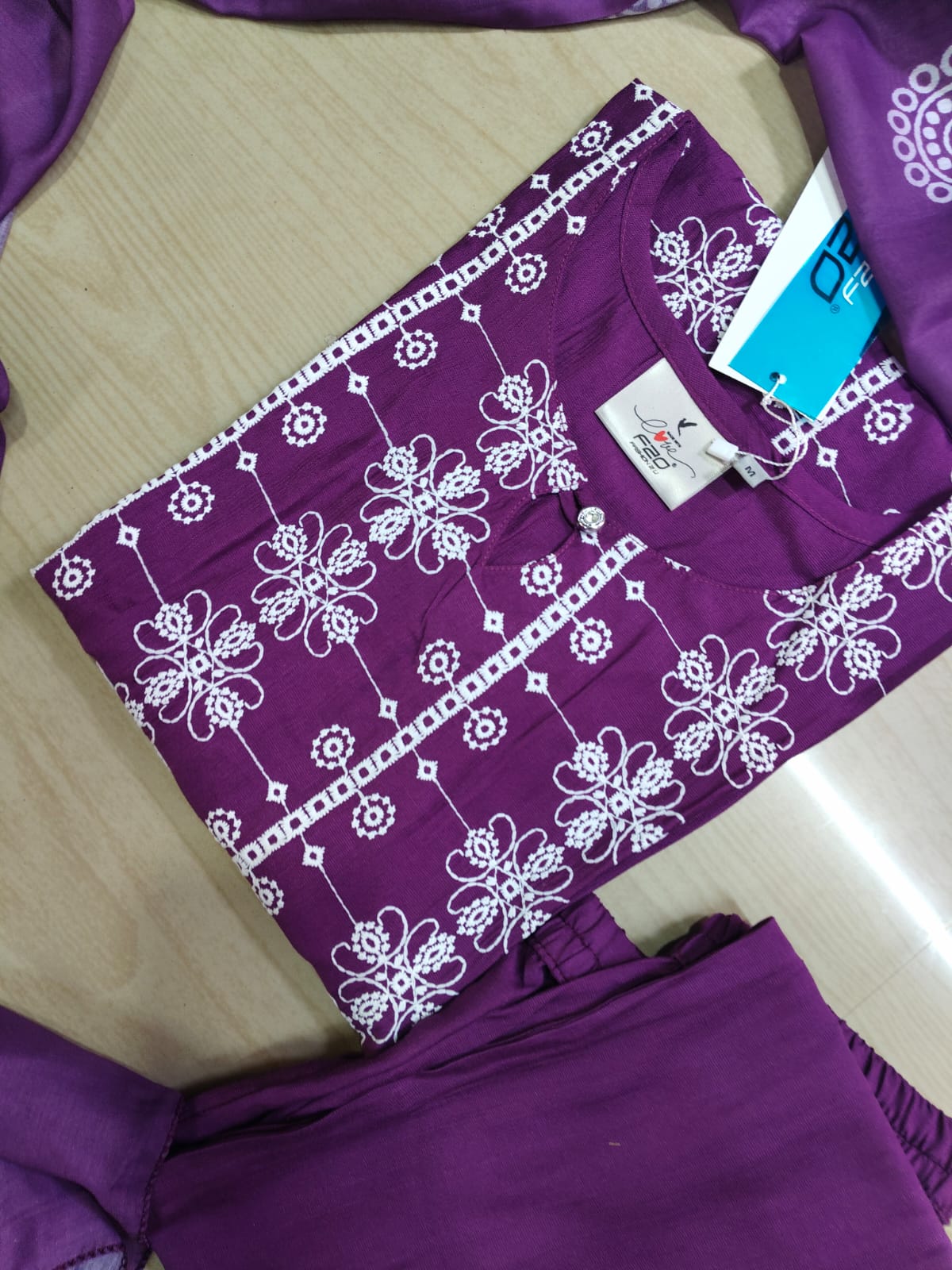 shiny dupatta set SSD19