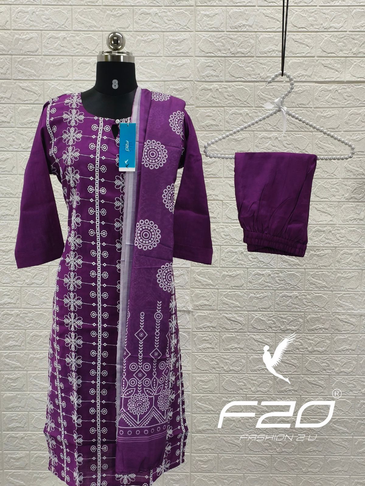 shiny dupatta set SSD19