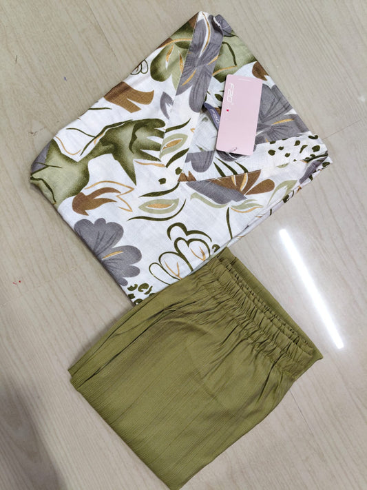 Cotton Capsule Kurti - PK173