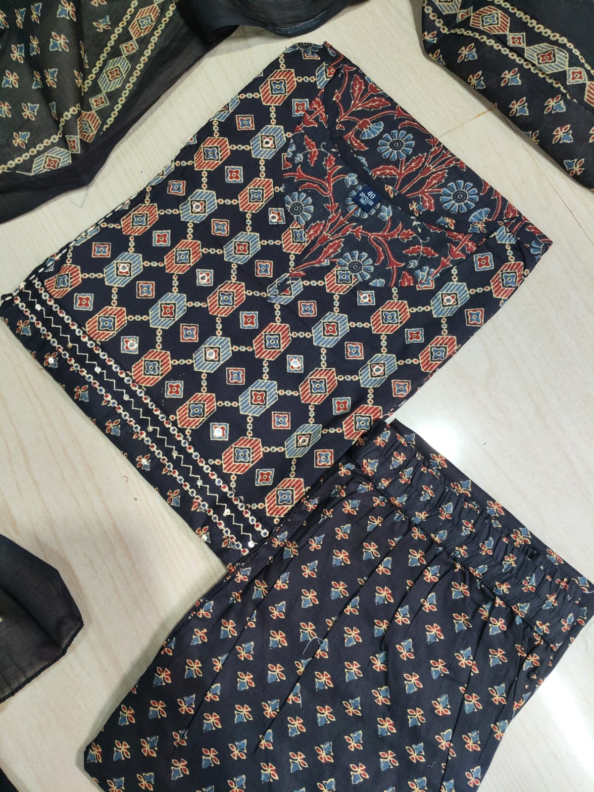 Budgeted Cotton 3 Piece Set - BC96