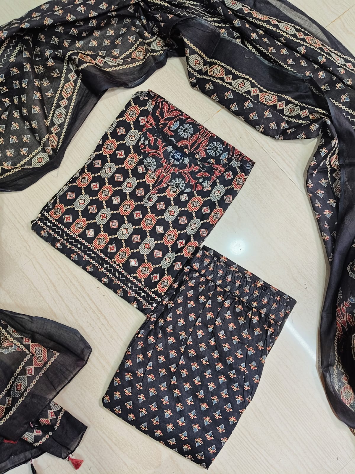 Budgeted Cotton 3 Piece Set - BC96