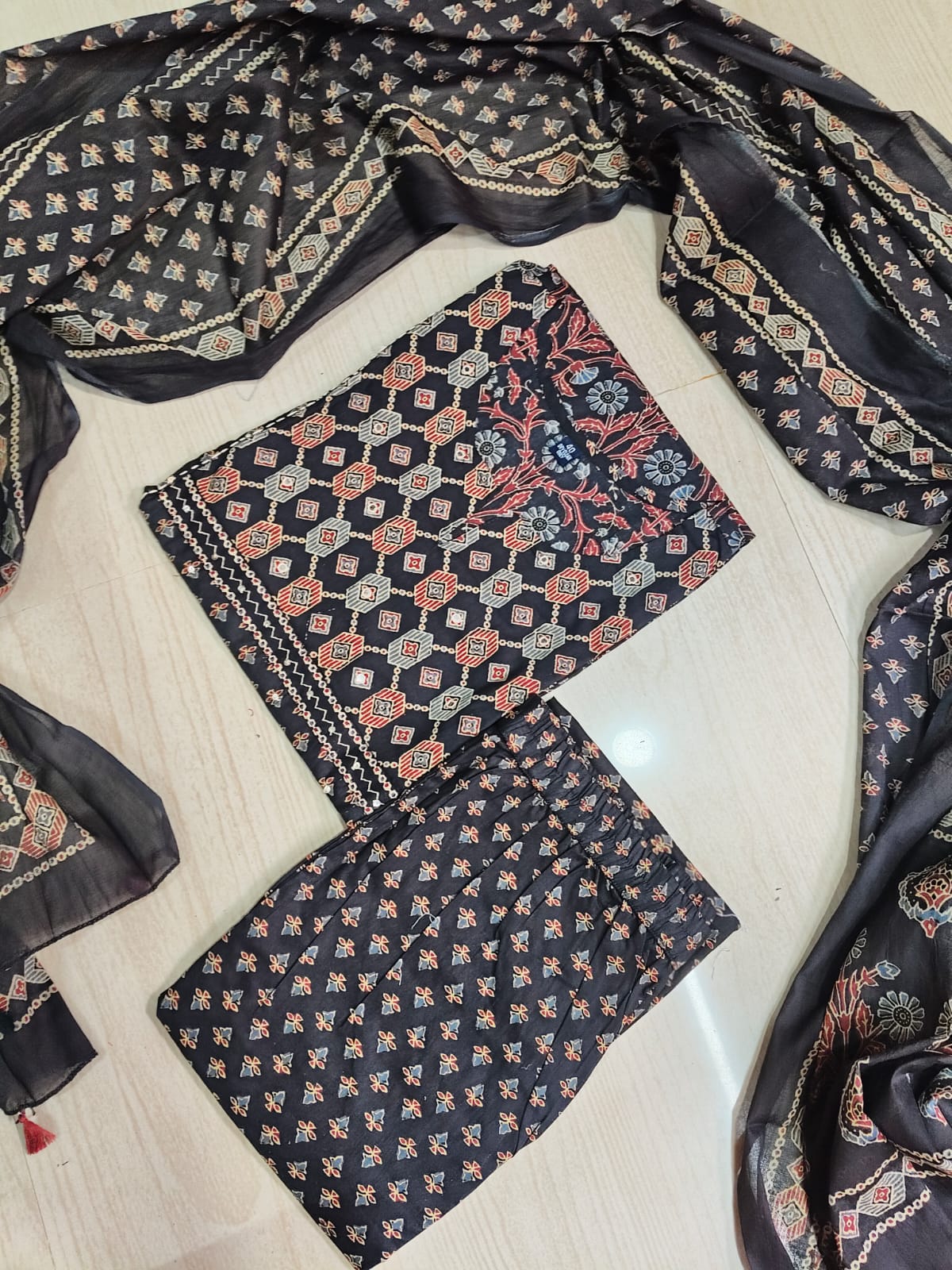 Budgeted Cotton 3 Piece Set - BC96