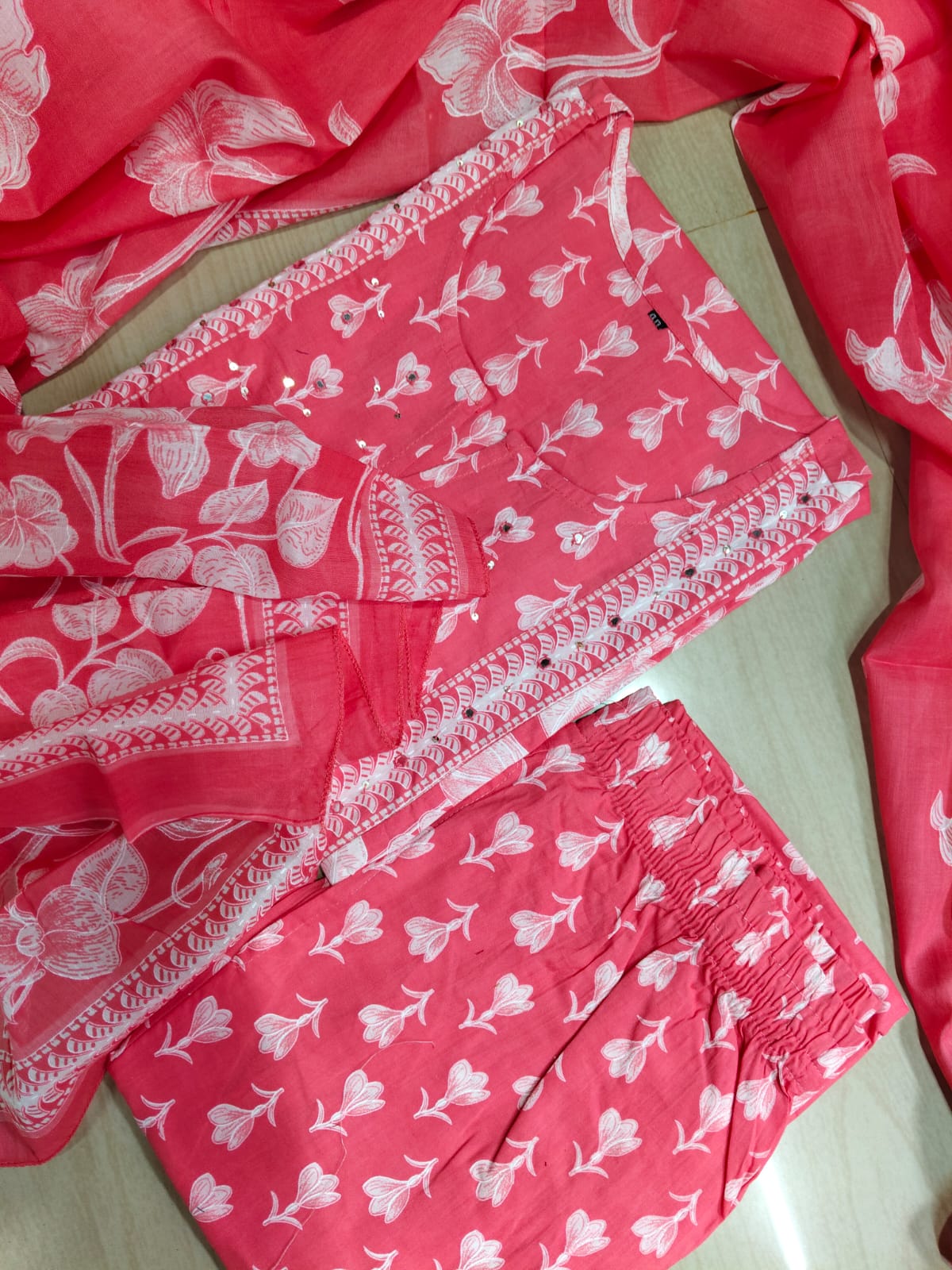 Budgeted Cotton 3 Piece Set - BC95