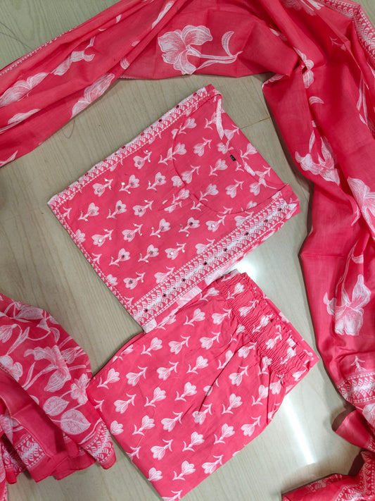 Budgeted Cotton 3 Piece Set - BC95