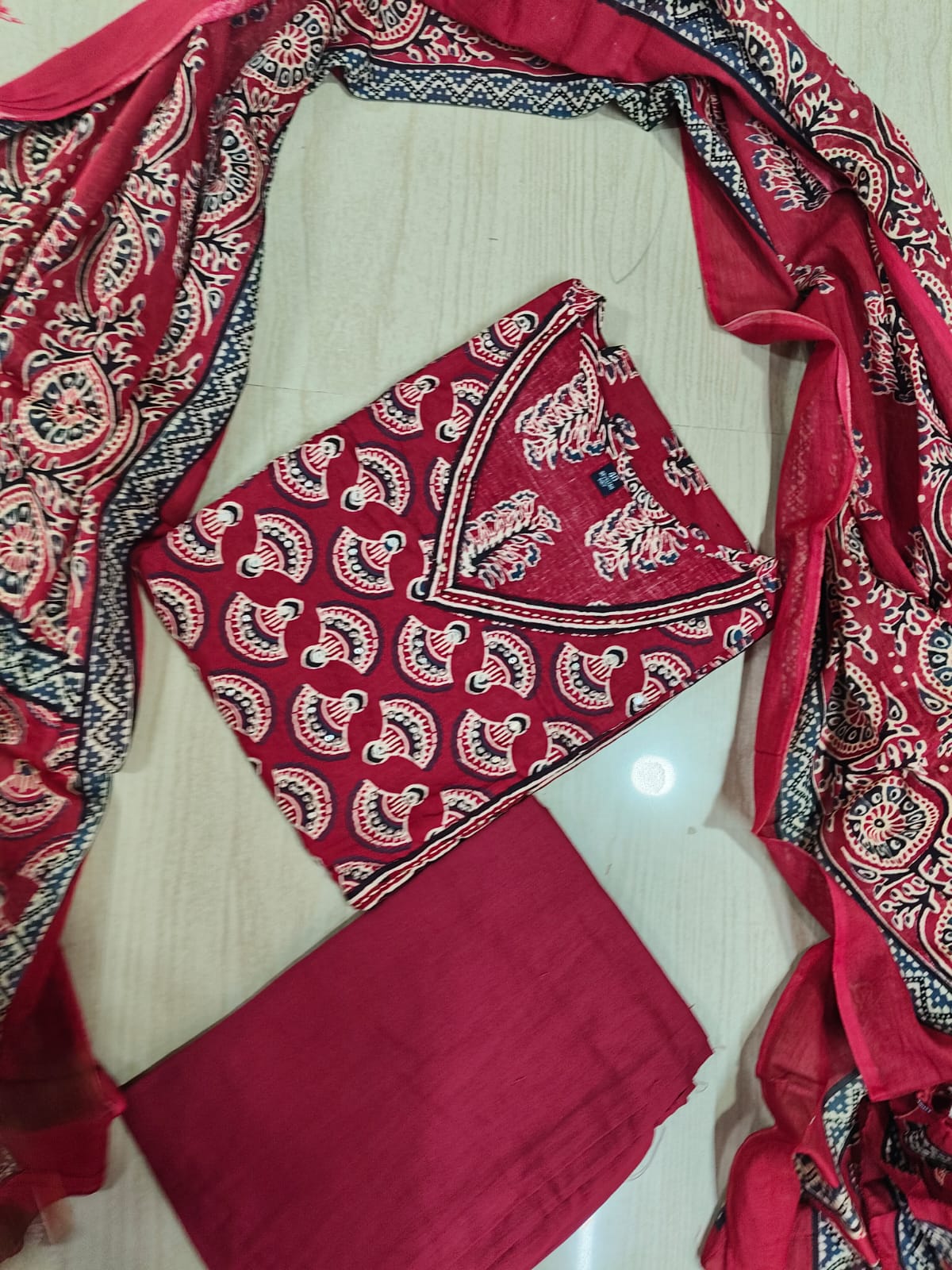 Budgeted Cotton 3 Piece Set - BC87