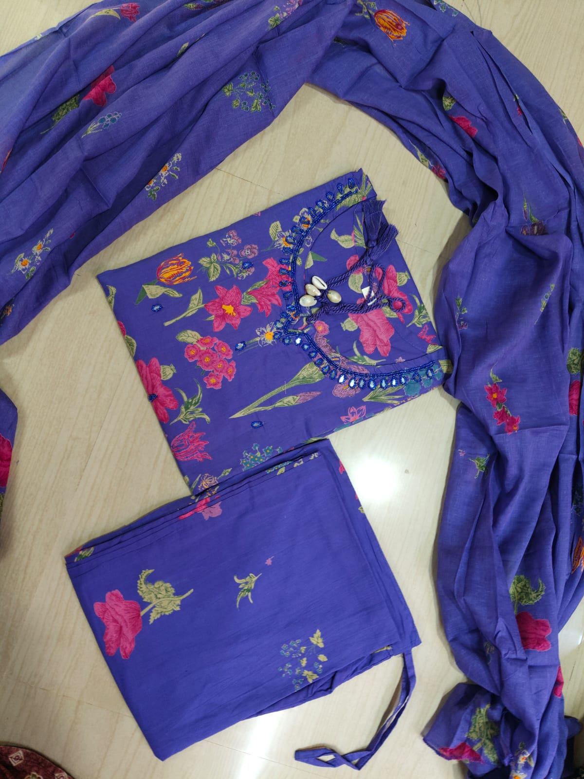 Budgeted Cotton 3 Piece Set - BC89