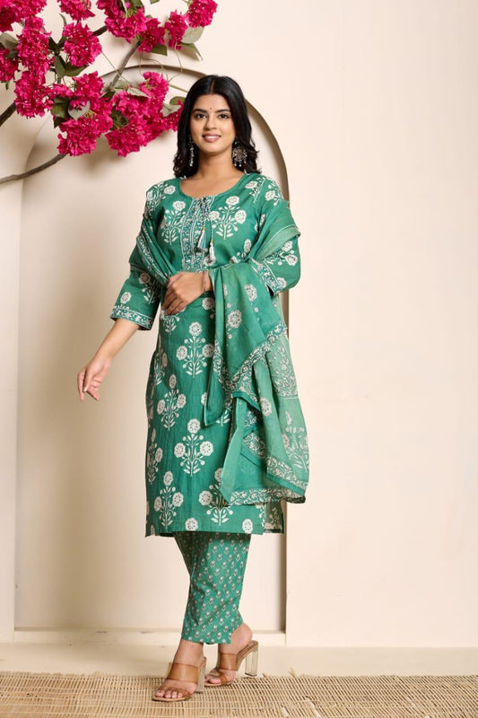 Budgeted Cotton 3 Piece Set - BC102