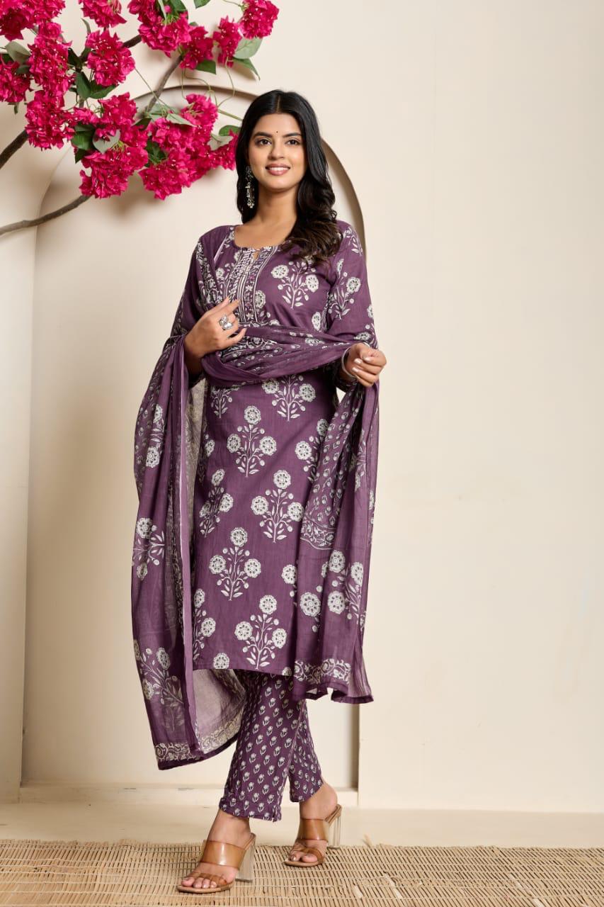 Budgeted Cotton 3 Piece Set - BC100