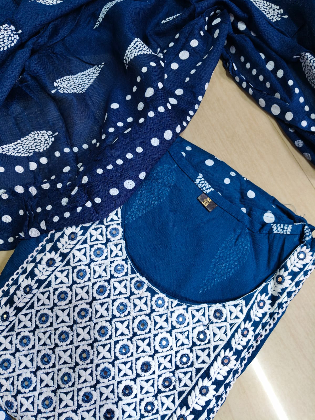 Cotton Floral Anarkali - AS15